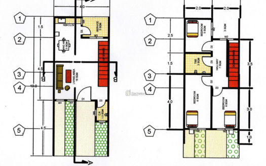 Gregory Homes – 2 Storey Townhouse