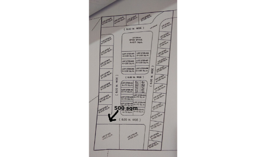 500 sqm Residencial Lot in Subdivided Land in Panglao / San Isidro